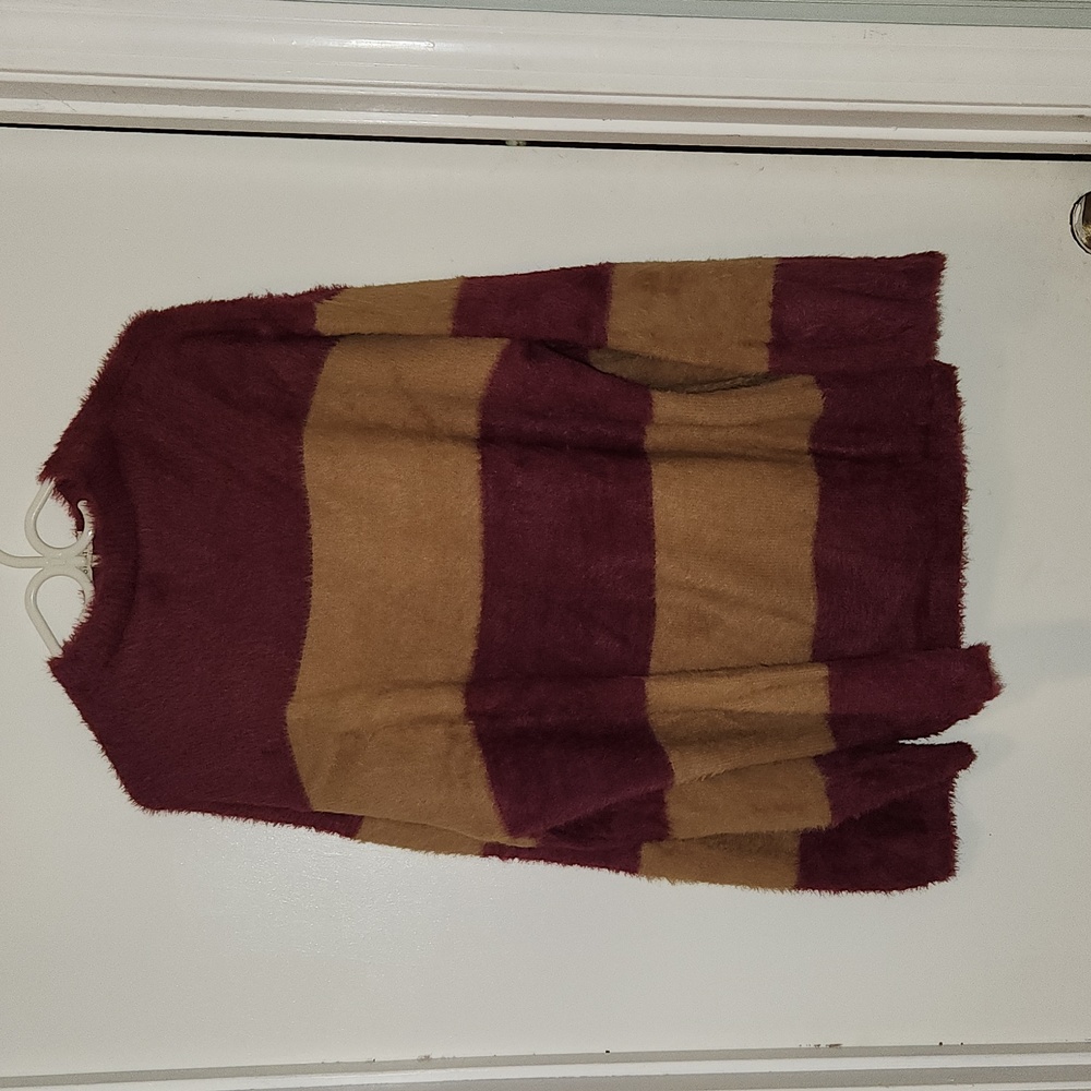 Anthropologie Fuzzy Tunic Sweater
